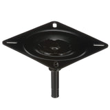 Attwood 1002 LockN-Pin 3/4 Pin Seat Mount - Zinc Plated Steel, 2-3/4 Steel Pin with Spring