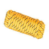 DT-Rope 1/2 in x 50 ft High-Strength Nylon Braided Rope - Heavy Duty Utility Ropes for Camping, Hiking, Boating & Outdoor Use (Y