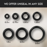1 1/2 UNISEAL Flexible Tank Adapter (bulkhead) - 6 Pack