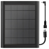 8W Solar Panel Charger for Camera, 9.8inch Camcorder Solar Panel with 10FT USB C Cable for Outdoor Cam Plus, Stick Up Cam/Pro, S