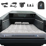 JOYTUTUS Truck Bed Air Mattress with 2 Pillows for Cybertruck Accessories Custom Fit Inflation Camping Air Bed with Built-in Pum