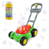 Maxx Bubbles Bubble-N-Go Mower, Includes 4oz Bubble Solution, Bubble Lawn Mower for Toddlers, Outdoor Bubble Toy for Kids, No Ba