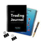 Skiditos SpiralBound Trading Journal Notebook: Logbook For Futures & Options, Intraday, And Swing Trading. Record 13 Factors To