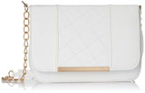 Glowic WomenS Sling Bag With Lock (White) (Wbag08)