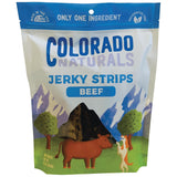 Colorado Naturals Beef Jerky Strips Dog Treats, 16 oz - All-Natural, Made in USA, No Fillers or Preservatives - Great for Muscle