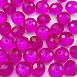 Jmassyang 600PCS 4mm Crystal Glass Beads Faceted Briolette Loose Spacer Beads with Hole for DIY Jewelry Making Bracelets Necklac