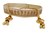 Navti Creations WomenS Golden Kamarband (Bridal Belt) With Golden Embroidery (Adjustable) Width 3Cm