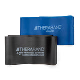 THERABAND Resistance Bands Set, Advanced Kit, Blue, Black, Non-Latex Elastic Bands for Exercise & Physical Therapy, Strength Tra