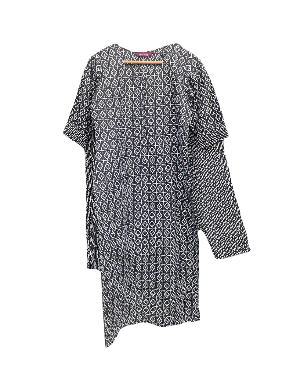 Anni Designer Women'S Cotton Blend Printed Straight Kurta With Pant & Dupatta (Namah111 Multi_Xl_Multicolor_X-Large),Multicolour,XL