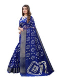 Satrani Womens Woven Cotton Blend Saree (1985St481_Blue)