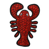 TUFFY - World's Tuffest Soft Dog Toy - Ocean Larry Lobster -Squeakers - Multiple Layers. Made Durable, Strong & Tough. Interacti