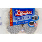 SPONTEX Flash Sponge 2 Count (Pack of1)