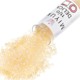 Miyuki Delica Seed Beads - Size 11/0 (1.6 mm), DB1478, Pale Beige Luster, 7.2 g, Approx. 1440 Beads, Made in Japan