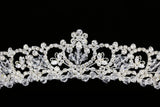 SAMKY Bridal Crown Rhinestone Wedding Tiara for Women Princess Bride Hair Accessories