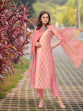 Anni Designer Women'S Rayon Viscose Straight Printed Kurta With Pant & Dupatta (Zaggu Pink-Vks01_L_Pink_Large),Pink,L,,,