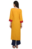 Gosriki Women'S Rayon Kurta (Kur190001-Xl_X-Large_Multicoloured),X-Large,,B07QDD4F25