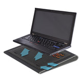 Targus 17 Inch Dual Fan Lap Chill Mat - Soft Neoprene Laptop Cooling Pad for Heat Protection, Fits Most 17 Laptops and Smaller -
