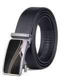 Zacharias MenS Faux Leather Belt With Autolock Buckle Tai13 (Black, Xxl) (Pack Of 1)