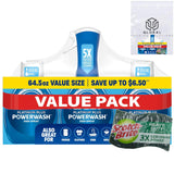 Dawn Platinum Powerwash Dish Spray & Dish Soap Refill Set, Fresh Scent 1 spray + 2 refills, 64.5 Fl Oz Total bundled with Heavy 