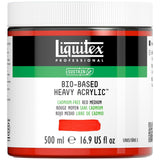 Liquitex Bio-Based Heavy Acrylic, 500ml (16.9-oz), Cadmium-Free Red Medium