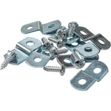 Canvas Offset Picture Frame Clips, 8-Pack [ Choose Your Offset Size ] - Z-Bracket Hardware for Floater Framing, 8 Screws Include