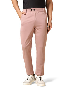 Toplot Men'S Regular Casual Pants (Men-Pant-5181-Pink-36),Pink,36,B0CXXP1WY1