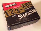 CH Hanson 10146 1/2 Brass Letters & Numbers Set 92 pc