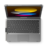 edaiser Swivel Keyboard Case for Apple iPad 11th Gen 2025 (A16)& iPad 10th Generation (10.9-inch); Rotatable Cover and Pencil Ho