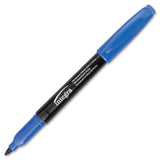 Integra Permanent Marker, Fine Point, Fade/Water Resistant, Blue (ITA30017)