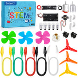 Sntieecr Electric Circuit Motor Kit for Kids 8-12, Electric Motor Kit with Box for DIY STEM Science Project, Educational Montess