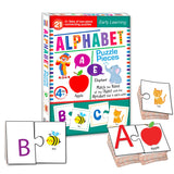 Alphabet Learning Jigsaw Puzzle Connecting 2Piece (Set Of 21 Pcs) For Kids, Childrens And Toddlers Early Learning Educational
