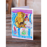 Pomeranian On The Couch Greeting Cards And Envelopes Pack Of 8