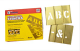 CH Hanson 10033 3 Brass Letters Set 33 pc