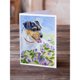 Jack Russell Terrier Greeting Cards And Envelopes Pack Of 8