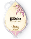 Shortie's Candle Company English Lavender Natural Soy Wax Melts - 1 Highly Scented 3 Oz. Bar - Made with 100% Soy and Essential 