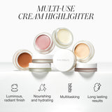 RMS Beauty Luminizer Highlighter - Creamy Light-Reflective Organic Face Makeup Palette for Dewy, Glowing & Nourished Skin - Livi
