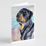 Rottweiler Greeting Cards And Envelopes Pack Of 8