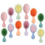 12 Pack Mini Hair Brush Bulk, Wet Hair Brush for Travel, Mini Brush for Most Hair Types, Travel Brushes, Bridesmaid Gifts
