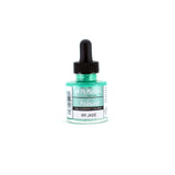 Dr. Ph. Martins Iridescent Calligraphy Color (6R) Ink Bottle, 1.0 oz, Iridescent Jade, 1 Bottle