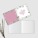 BIRDS MIND Thank You Blank Note Cards | Mini Folding Thankyou Cards For Small Bussiness Orders Return Gift (20 PCs)
