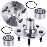 ECCPP Wheel Hub and Bearing Assembly Rear 521000 fit Replacement For 2002-2009 For Lincoln Aviator For Ford Explorer Mountaineer