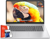 HP 17 inch Laptop, 17.3 FHD Display, AMD Ryzen 5 7430U, 16 GB RAM, 1 TB SSD, AMD Radeon Graphics, Long Battery Life, Anti-Glare,