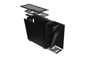Fractal Design Define 7 Xl Black Solid Brushed Aluminum/Steel E-Atx Silent Modular Full Tower Computer Case