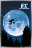 Trends International E.T. The Extra-Terrestrial Wall Poster, 22.375 x 34, Silver Framed Version