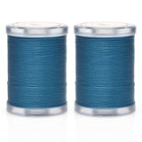 Selric 300Yards Extra Strong Bonded Nylon Thread for Leather Sewing, Teal Heavy Duty Upholstery Thread for Heavy Fabric (2 Spool