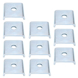YIDU69Q 10 Pcs Strut Channel Washer Accept 1/2 Bolt, U-Strut Saddle Washer for 1-5/8 UniStrut Channel