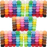 Wolwefa Air Dry Clay, 180 Packs Colored Foam Clay, Moldable Foam Clay Super Light Air Dry Clay Perfec for Arts Crafts