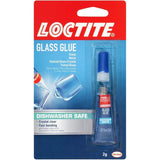 Loctite Glass Glue, 2 Gram Tube, 1 Pack Clear Superglue for Glass, Plastic, Wood, Metal, Crafts, & Repair, Instant Glue Adhesi