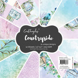 Craftangles Scrapbook Paper Pack Countryside (12X12)