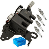KSU Coil pack with Spark plug for Soul 2010 2011 2.0L L4 uf593 2730123900 uf-593 27301-23900 uf419 uf-419 2730123700 27301-23700